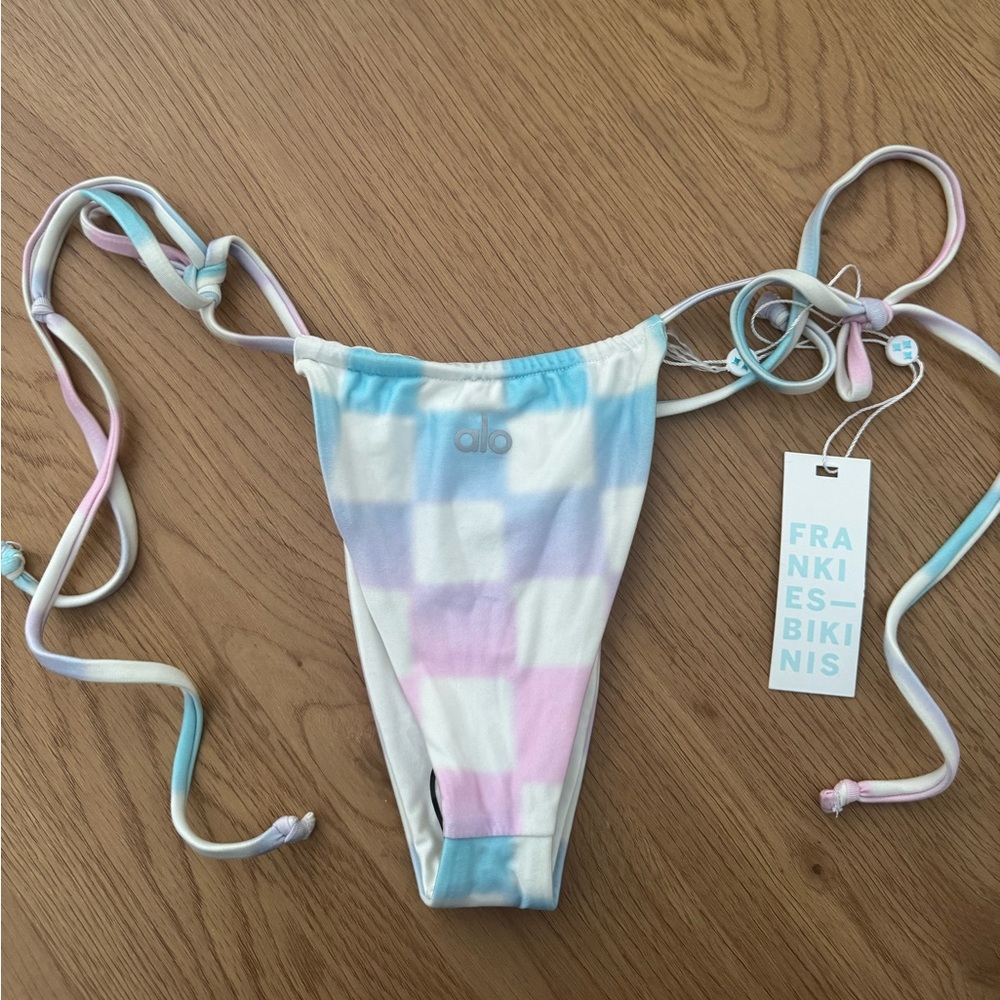Frankie's Bikinis collab Alo Pastel Bikini Bottom
